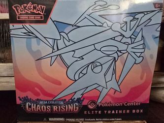 Pokemon Center Chaos Rising ETB