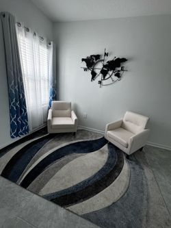 Chairs with Rug