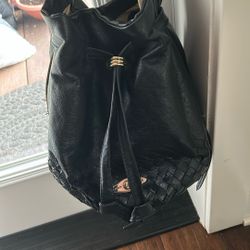 All Leather Elliott Lucci  Shoulder Purse