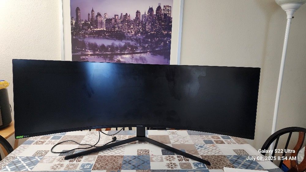 Samsung 49" Odyssey G9 32:9 240 Hz Curved HDR G-SYNC VA Gaming Monitor