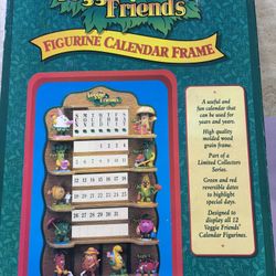 Veggie Friends Figurine Calendar Frame