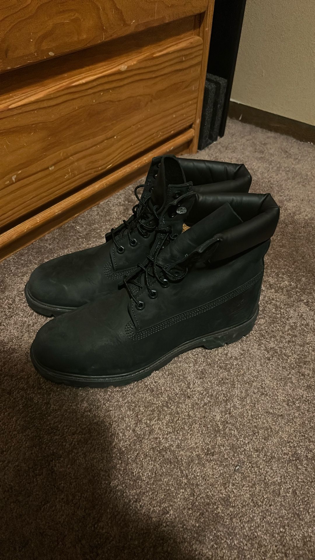 Black Timberland Boots