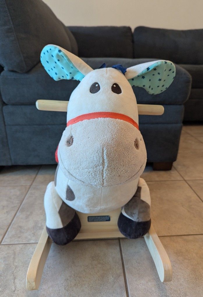 🐴✨ Plush Rocking Horse – Great Condition!