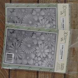 Lisa Horton-Floral Frenzy 3D Embossing Folders