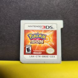 NINTENDO 3DS POKÉMON SUN