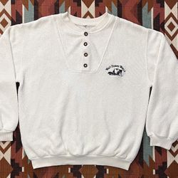 Vtg 90’s Walt Disney World Mickey Inc Fleece Pullover Sweater Size Medium/Large