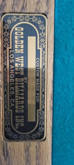 Pool Table Mint condition