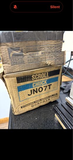Kitagawa JN07T 3-Jaw Scroll Chuck – Brand New in Box, Never Used