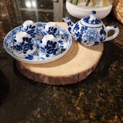 Vintage Miniature Chinese Tea Set