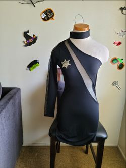 Women's Sheriff Halloween Costume Dress Size M and XL