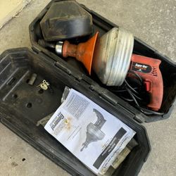 General Wire Super-Vee Hand Held Drain Cleaner Metal Drain snake