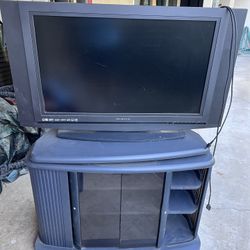 36’ LCD TV With Stand 