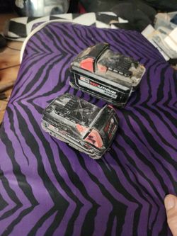 Milwaukee 18v Battery's For Cordless