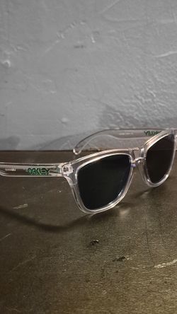 Oakley Frogskins Sunglasses Clear Frame