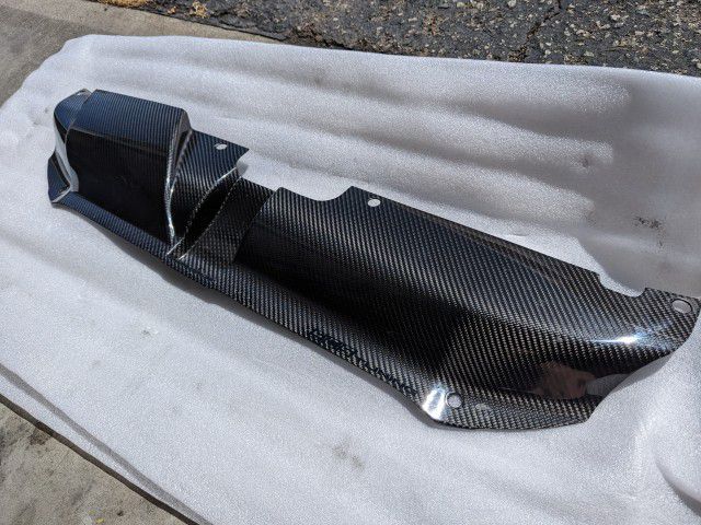 B8 Audi A4/S4 Carbon Fiber Radiator Support Cover