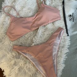 Pink Bikini Bathing Suit