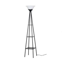Used – Like New | Mainstays 69" Metal Etagere Floor Lamp