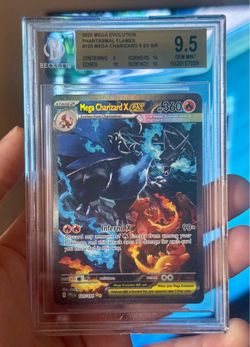 Pokemon Mega Charizard Beckett 9.5