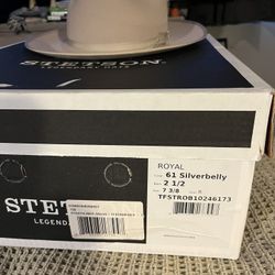 Stetson Stratoliner.  7 3/8 Silver Belly