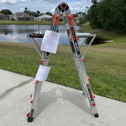 Little Giant Velocity Leveller  22ft With Platform And Work Station 