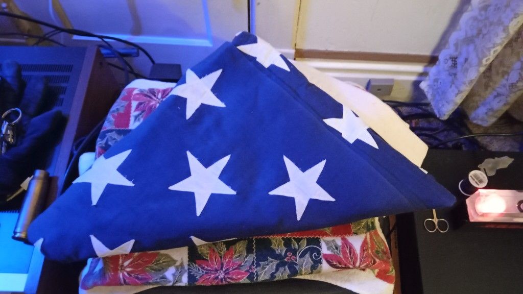 American Flag  100% Cotton