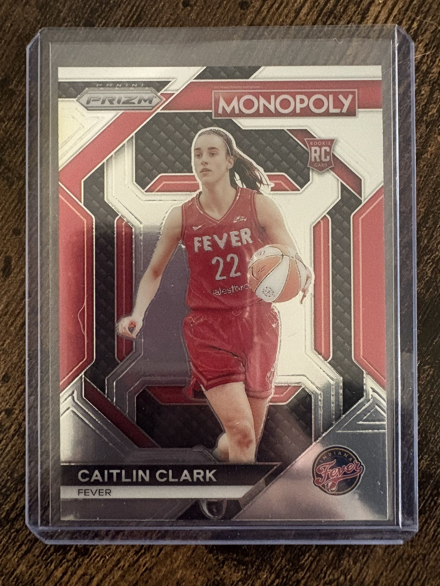 Caitlin Clark Rookie Card Monopoly Prizm