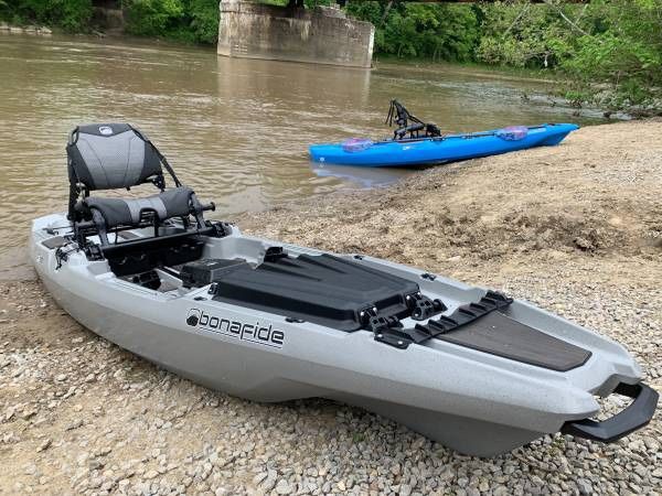 Bonafide SS127, RS117, SS107 fishing kayaks