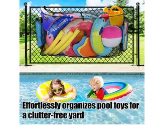 Pool Toys Organizer Net! Brand new! See all pics!