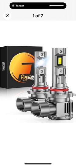 FAHREN 9012 HIR2 LED Headlight Bulb Hi/Low Beam 50000LM Bright 60000HRS+Lifespan