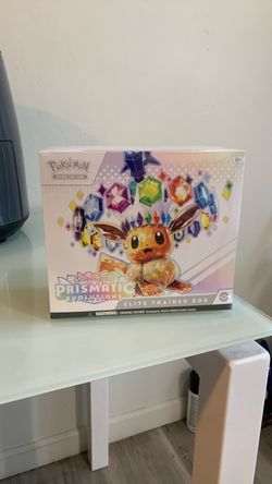 Pokemon prismatic elite trainer elite  box