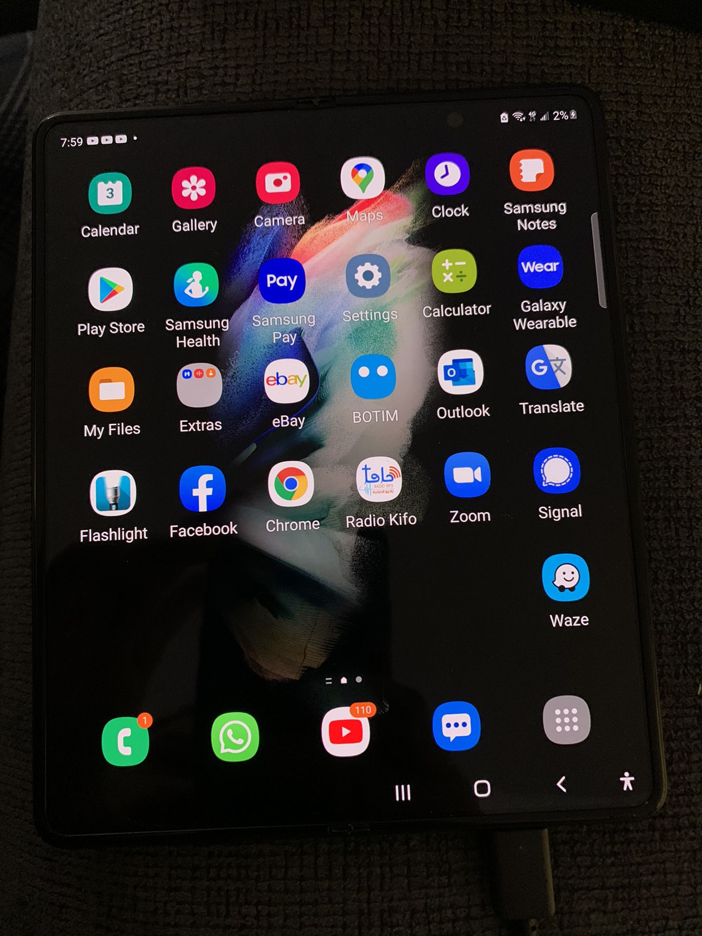 New Unused Phone Galaxy Z Fold3 5G