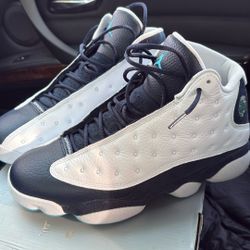 Jordan 13 Obsidian Powder Blue