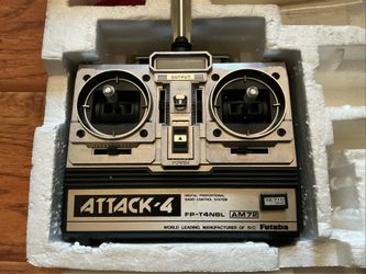 Futaba AM72 Attack 4 FP-T4NBL RC Radio