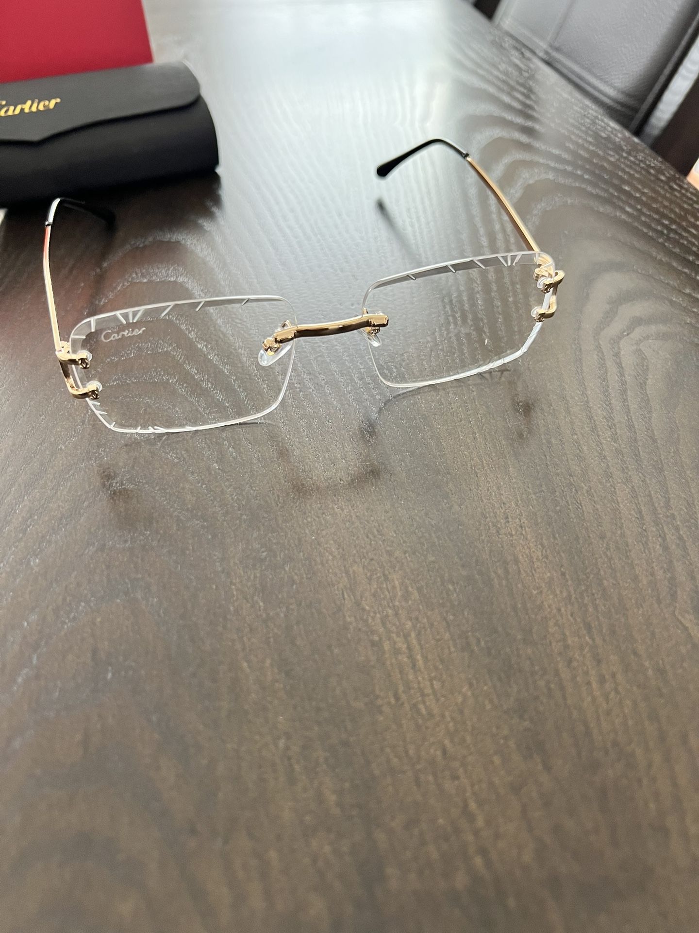 Clear Cartier Diamond Cuts