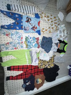 Boy Clothes PJs 12 m-2T