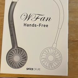 W  Fan    neck fan,  Brand New 