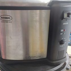 Freidora de pavo eléctrica Butter Ball, funciona muy bien y está en buenas condiciones. 