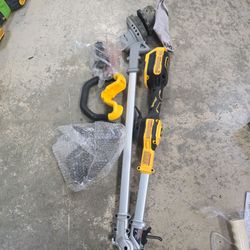 Dewalt 20V MAX 14 in. Brushless Cordless Battery Powered Foldable String Trimmer (Tool Only)