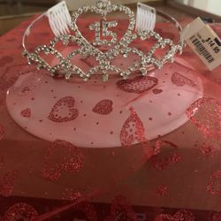 BEAUTIFUL NEW   QUINCEAÑERA TIARA