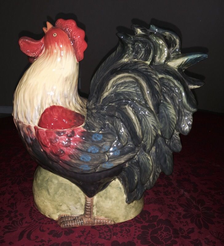 Hobby Lobby Le Rooster cookie jar