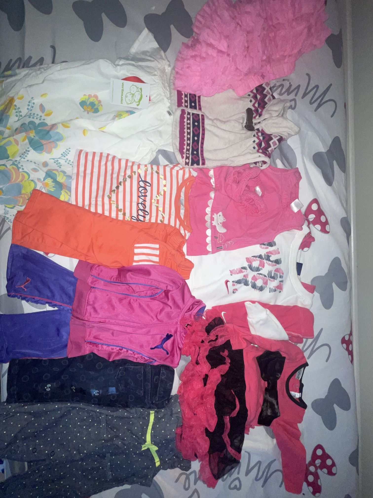 Baby Girl Clothes Lot Size 0-12 Months