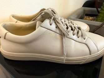 Authentic Saint Laurent  beige sneakers 39