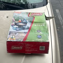 Coleman power pack perfect flow stove