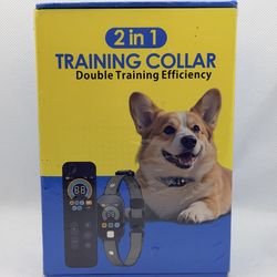 2-in-1 Dog Training Collar Remote 4200FT Bark & Shock Collar | Brand New