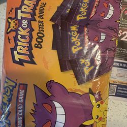 Halloween pokemon card bundle