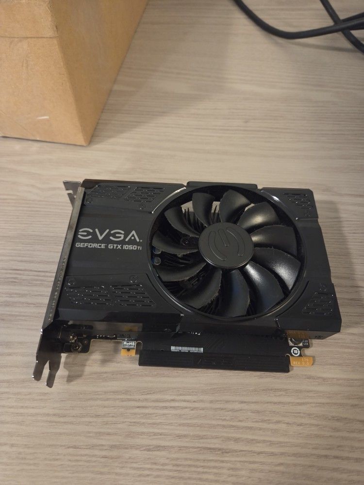 Graphics card
Evga GeForce gtx 1050ti