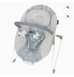 BRAND NEW - Smart Steps by Baby Trend Infant EZ Bouncer with Calming Vibration- Ziggy Zebra