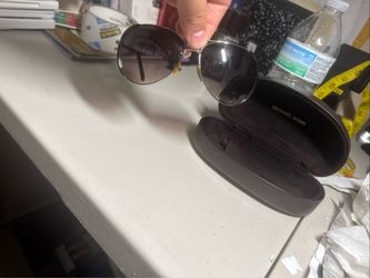 Michael Kors Aviator Sunglasses with Case