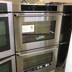 New Open Box Dacor 30”wide Electric Double Wall Oven In Stainless Steel 