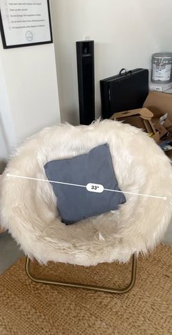 2 Pottery Barn Hang-A-Round Chairs 